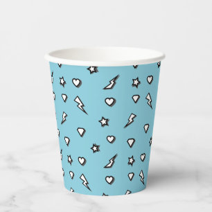 Gobelets En Papier Superhero Comic Motif Anniversaire Party Paper Cup