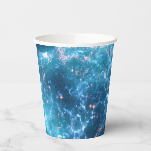 Gobelets En Papier Supernova Resnant Cassiopée A (Gauche)