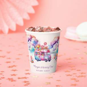 Gobelets En Papier Sweet Budget CandyLane Anniversaire de l'enfant