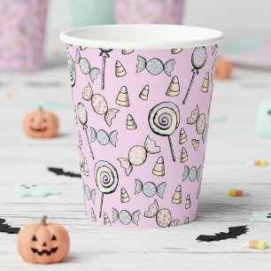 Gobelets En Papier Sweet Little One Candy Thème Premier anniversaire