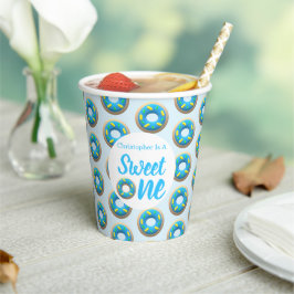 Gobelets En Papier Sweet One Donut 1er anniversaire