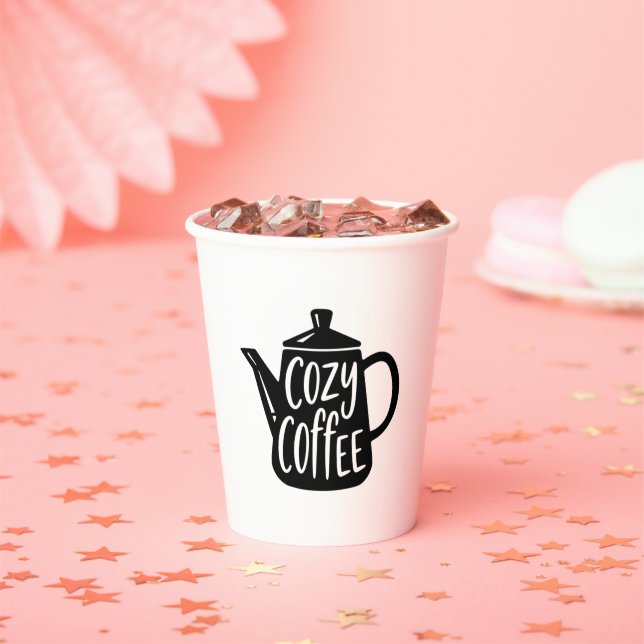 Gobelets En Papier Tasse de Café Confortable (Insitu)