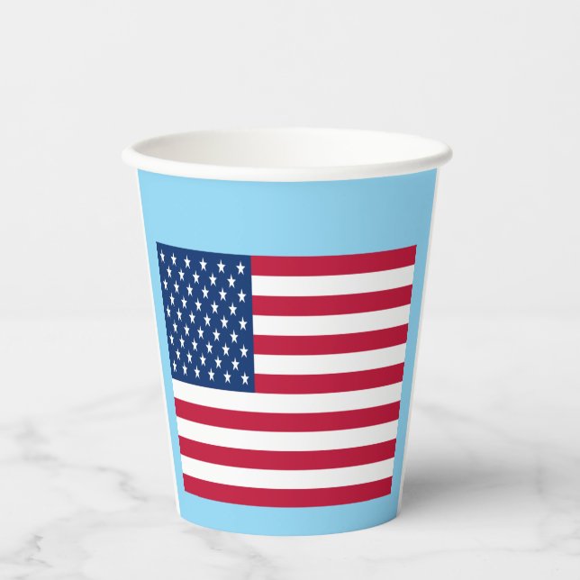 Gobelets En Papier Tasse de fête patriotique (Recto)