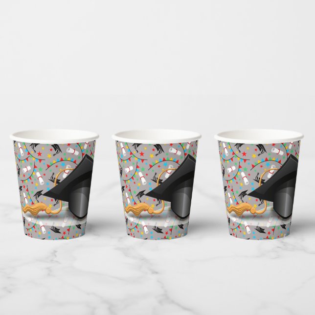 Gobelets En Papier Tasse de papier de fin d'études (Multi)