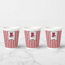 Tasse de papier patriotique | American Pride Coffe