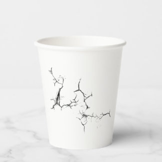 Gobelets En Papier Tasse en papier fêlée