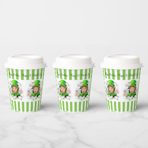Gobelets En Papier Tasse en papier Joyeux anniversaire St. Patrick