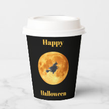 Tasse en papier Joyeux Halloween