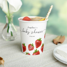 Gobelets En Papier Tasse en papier pour un baby shower