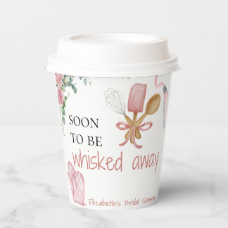 Gobelets En Papier Tasse en papier pour une future mariée emportée pa