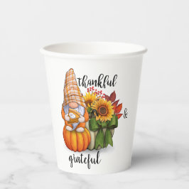 Gobelets En Papier Tasse en papier reconnaissant et reconnaissante