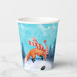 Gobelets En Papier Tasse en papier Renard sauteur