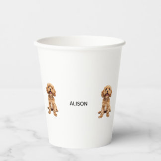 Gobelets En Papier Tasse personnalisée au nom d'animal