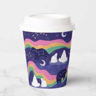 Gobelets En Papier Tasses à papier auriculaires du Nord