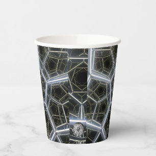 Gobelets En Papier Tasses à papier multidimensionnelles Sci-Fi