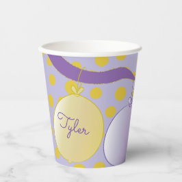 Gobelets En Papier Tasses en papier "Baby Golden Footprints" 8 oz.