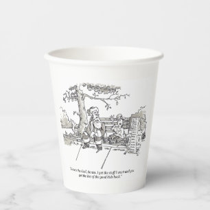 Gobelets En Papier Tasses en papier Santa Bad Bad Kid