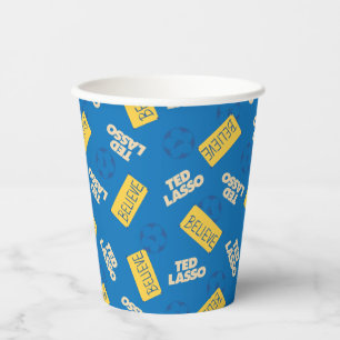 Gobelets En Papier Ted Lasso Motif de football