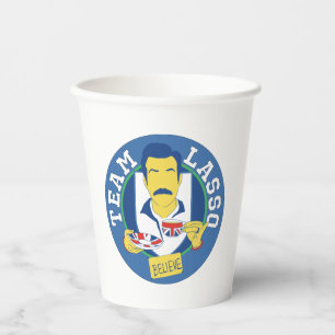 Gobelets En Papier Ted Lasso Team Lasso - Believe