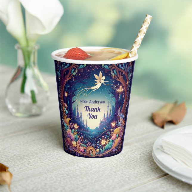 Gobelets En Papier Thème Fairy Fairy Party - Fairytale After Dark (Insitu)