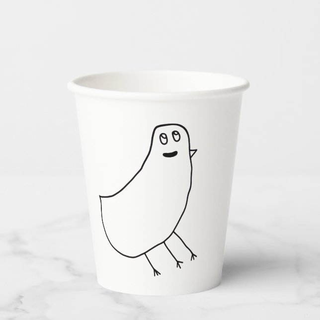Gobelets En Papier TOBS Canard (Recto)