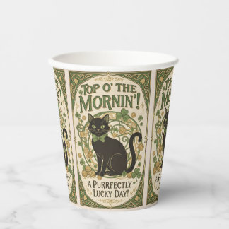 Gobelets En Papier Top O' The Morning - St. Patrick's Day Paper Cups