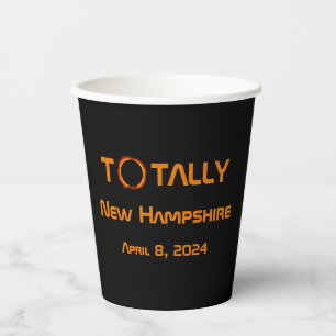 Gobelets En Papier Totalement New Hampshire 2024 Solar Eclipse