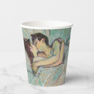 Gobelets En Papier Toulouse-Lautrec - Au lit : Le baiser