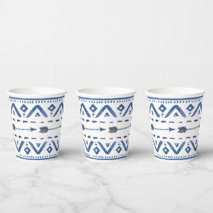 Gobelets En Papier Tribal Boho