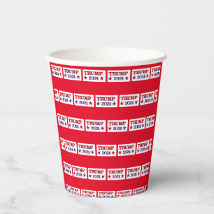 Gobelets En Papier Trump 2024 étoiles