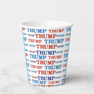 Gobelets En Papier Trump Trump - Coupes de papier