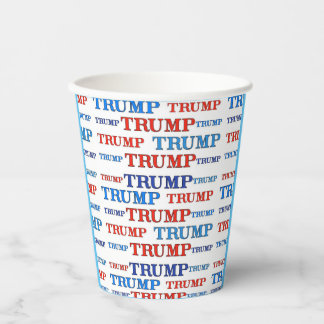 Gobelets En Papier Trump Trump - Coupes de papier