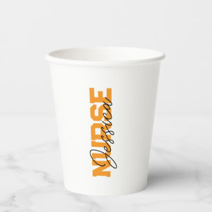 Gobelets En Papier Tumbler en verre de l'infirmière personnalisée com