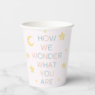 Gobelets En Papier Twinkle Little Star Comment nous nous demandons la