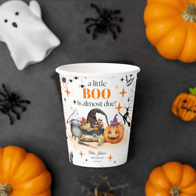 Gobelets En Papier un petit botte baby shower bébé invitations douche (Créateur téléchargé)