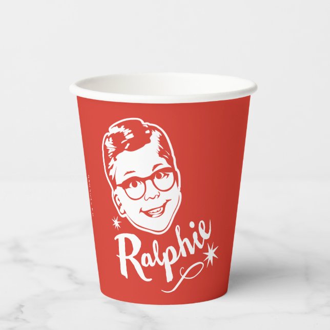 Gobelets En Papier Une histoire de Noël | Ralphie (Recto)