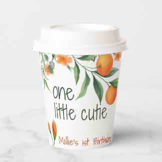 Gobelets En Papier Une Petite Cutie 1ère Coupe Papier Anniversaire