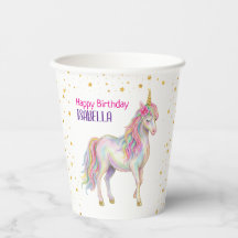 Unicorn Glitter Girls Birthday