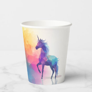 Gobelets En Papier Unicorn Magic