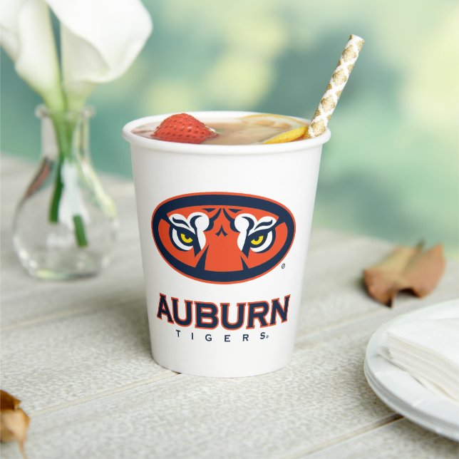 Gobelets En Papier Université d'Auburn | Auburn Tigers (Insitu)