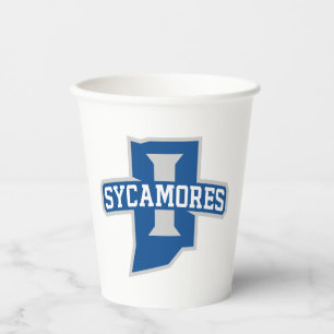 Gobelets En Papier Université d'État d'Indiana Sycamores