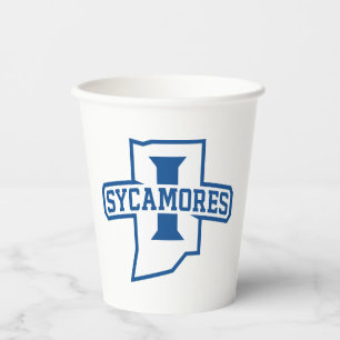 Gobelets En Papier Université d'État d'Indiana Sycamores