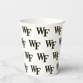 Gobelets En Papier Université Wake Forest | WF