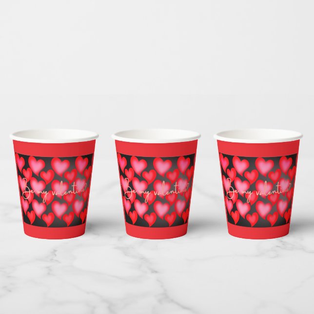 Gobelets En Papier Valentine Heart Mug (Multi)