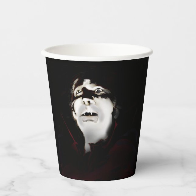 Gobelets En Papier Vampire (Recto)