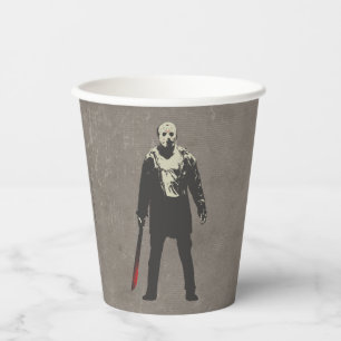 Gobelets En Papier Vendredi 13 Jason Voorhees Caractère Art