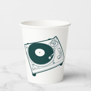 Gobelets En Papier Vieux Tourne-disques de cire (Vinyl)
