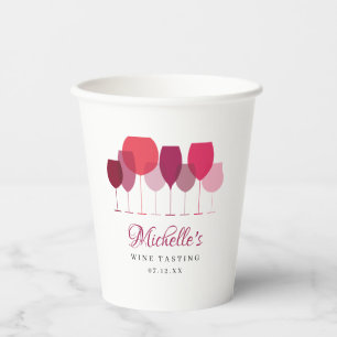 Gobelets En Papier Vin Dégustation Beverage Tasses Papier