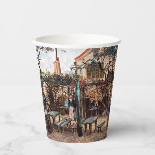 Gobelets En Papier Vincent Van Gogh - La Guinguette sur Montmartre