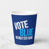 Vote Bleu Peu Importe Qui Parti Démocrate